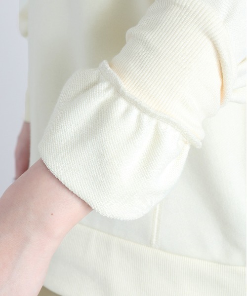 cepo（セポ）の「スウェットレイヤードワンピース（ワンピース・レディース・オフホワイト/チャコール・M）」の11枚目の写真