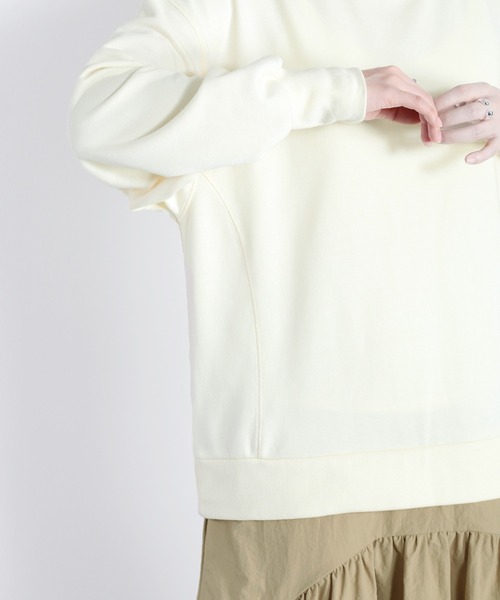 cepo（セポ）の「スウェットレイヤードワンピース（ワンピース・レディース・オフホワイト/チャコール・M）」の10枚目の写真