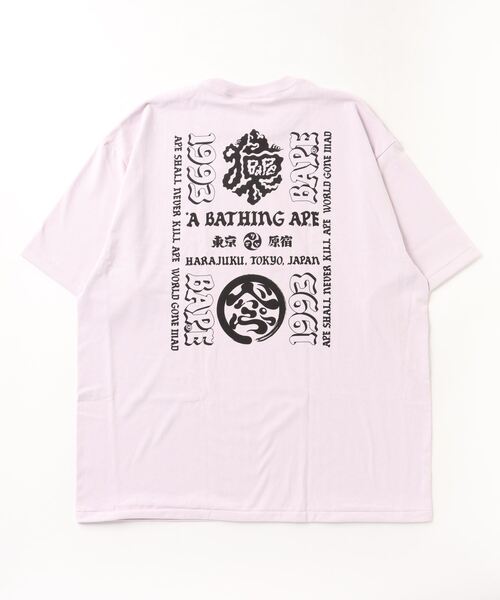 A BATHING APE（アベイシングエイプ）の「JAPAN CULTURE LETTERED TEE