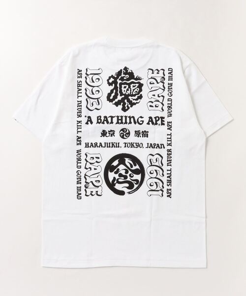 A BATHING APE（アベイシングエイプ）の「JAPAN CULTURE LETTERED TEE