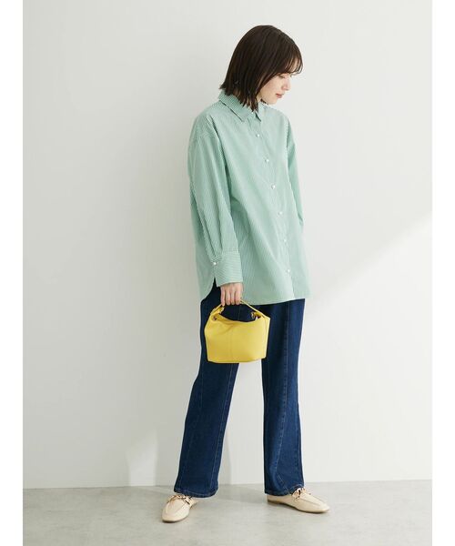 Green　Parks（グリーンパークス）の「・ELENCARE　DUE　センターシームデニムパンツ（デニムパンツ・レディース・ライトインディゴブルー/インディゴブルー・L/M）」の19枚目の写真