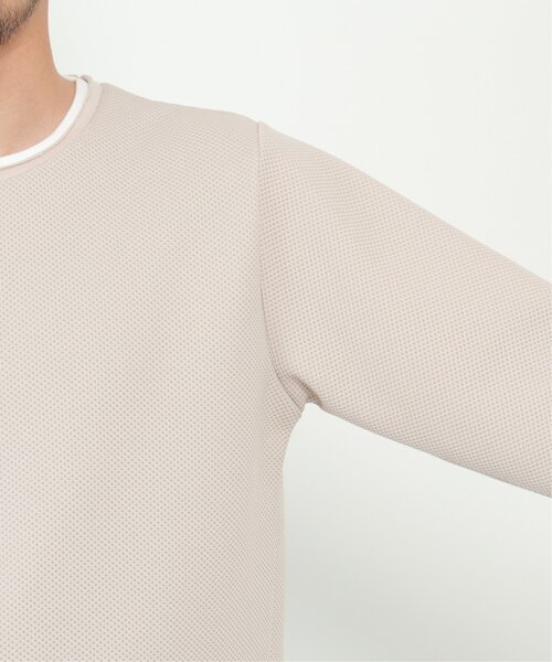 ikka（イッカ）の「パイナップルレイヤードロンＴ（Tシャツ/カットソー・メンズ・ベージュ/ネイビー/ブルー/グリーン・S/M/L/XL）」の22枚目の写真