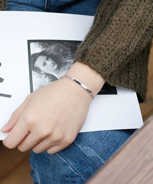 tone(トーン)の「DAN バングル(SV925)(バングル/リストバンド・レディース・ゴールド/シルバー・FREE)」の11枚目の写真