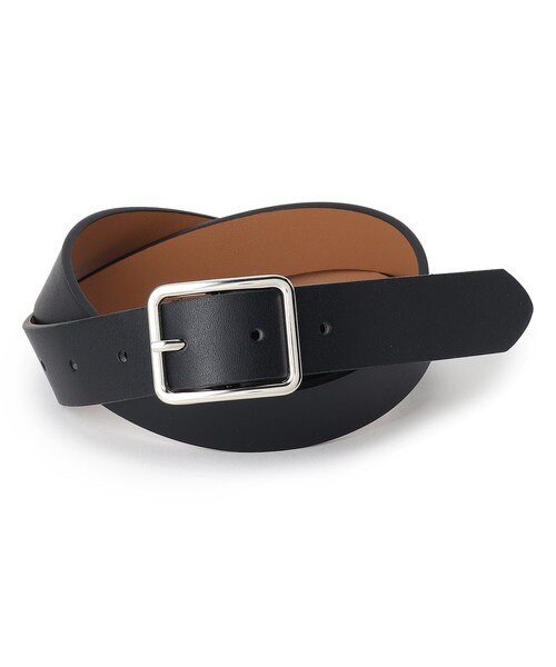 OPAQUE.CLIP（オペークドットクリップ）の「スクエアバックルベルト（ベルト・レディース・シルバー/ゴールド・00）」の2枚目の写真