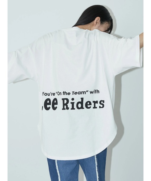 Lee(リー)の「Lee×e.m.a.e ROUNDHEM TEE(Tシャツ/カットソー・レディース・オフホワイト/ブルー/ブラック・FREE)」の10枚目の写真
