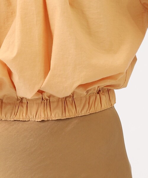 GALLEST（ギャレスト）の「【GISEL6月号掲載】タックギャザーブラウス（シャツ/ブラウス・レディース・ブラック/ホワイト/サンドベージュ/イエロー・38/05）」の11枚目の写真