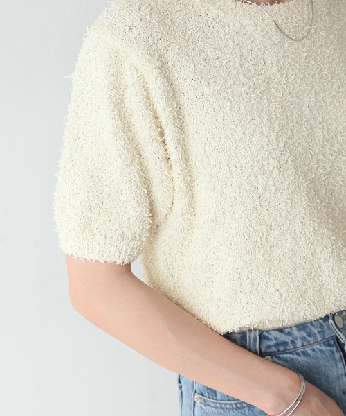 Chillfar(チルファー)の「サマーモールニットトップス(ニット/セーター・レディース・アイボリー/ブルー/モカ/チャコール・FREE)」の16枚目の写真