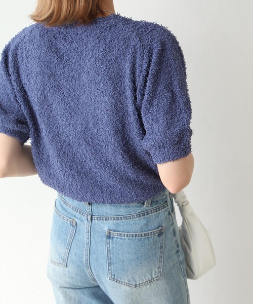 Chillfar(チルファー)の「サマーモールニットトップス(ニット/セーター・レディース・アイボリー/ブルー/モカ/チャコール・FREE)」の11枚目の写真