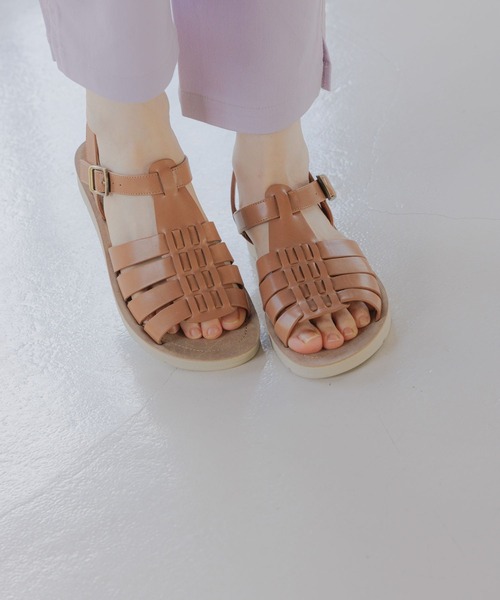 studio CLIP（スタディオクリップ）の「かる楽グルカサンダル（サンダル・レディース・ブラック/その他2/ライトブラウン/アイボリー・MEDIUM/SMALL/X-LARGE/LARGE）」の3枚目の写真