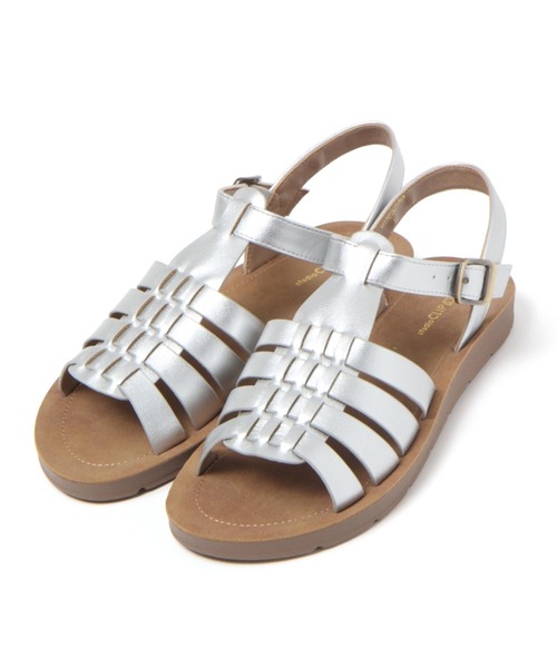 studio CLIP（スタディオクリップ）の「かる楽グルカサンダル（サンダル・レディース・ブラック/その他2/ライトブラウン/アイボリー・MEDIUM/SMALL/X-LARGE/LARGE）」の5枚目の写真