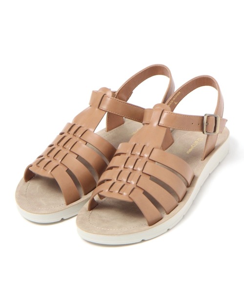 studio CLIP（スタディオクリップ）の「かる楽グルカサンダル（サンダル・レディース・ブラック/その他2/ライトブラウン/アイボリー・MEDIUM/SMALL/X-LARGE/LARGE）」の7枚目の写真