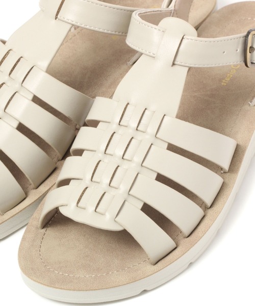 studio CLIP（スタディオクリップ）の「かる楽グルカサンダル（サンダル・レディース・ブラック/その他2/ライトブラウン/アイボリー・MEDIUM/SMALL/X-LARGE/LARGE）」の18枚目の写真