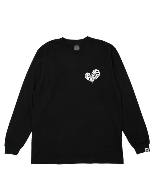 EXAMPLE（エグザンプル）の「《ZOZO LIMITED》EXAMPLE HEART LOGO L/S TEE（Tシャツ/カットソー・メンズ・ホワイト×レッド/ホワイト×ブルー/ホワイト×ブラック/ブラック×ホワイト/ブラック系その他/ブラック×パープル/ブラック×グリーン/ホワイト×イエロー・M/L/XL/XXL）」の21枚目の写真