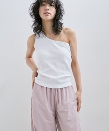 MILLER | 【Miller for ADAM ET ROPE'】Cup付ワンショルダー(タンクトップ)