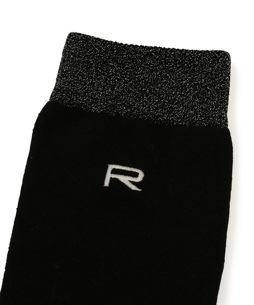 JUN&ROPE'(ジュンアンドロペ)の「【吸水速乾】RIBラメコンビニーハイソックス(ソックス/靴下・レディース・ブラック/グレー/ホワイト・FREE)」の7枚目の写真