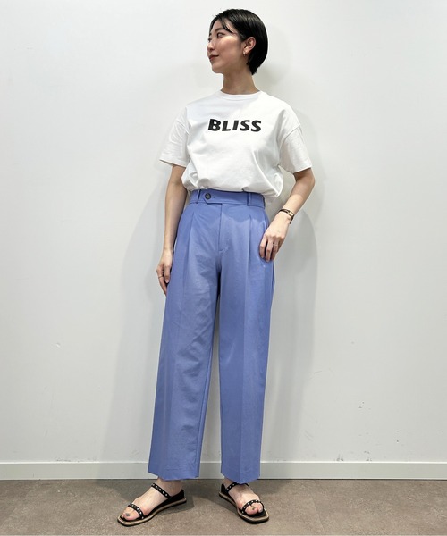 BARNYARDSTORM（バンヤードストーム）の「BARNYARDSTORM / 【撥水・接触冷感】セミワイド撥水パンツ（その他パンツ・レディース・ブルー/ブラック/グレイッシュベージュ・00/0/1/2）」の18枚目の写真