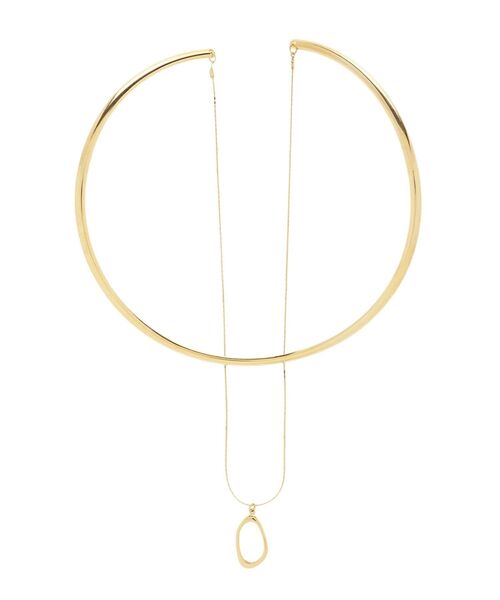 EMODA(エモダ)の「タンクボリュームネックレス(ネックレス・レディース・シルバー/ゴールド・FREE)」の4枚目の写真