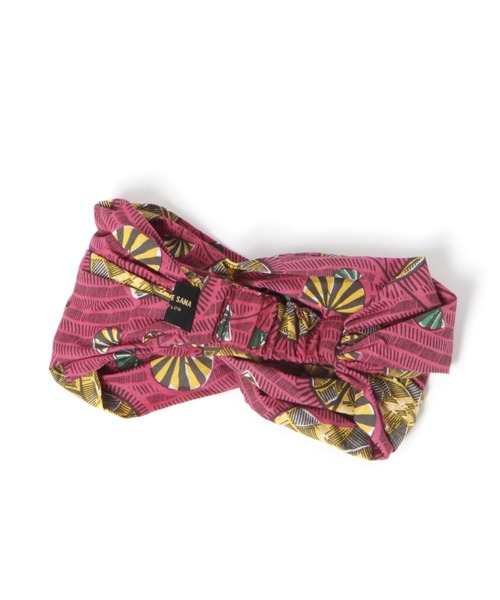BAYFLOW（ベイフロー）の「[リゾートやフェスに!]【Asante sana】ターバン（ヘアバンド・レディース・ブルー/ピンク/レッド/イエロー・0）」の13枚目の写真