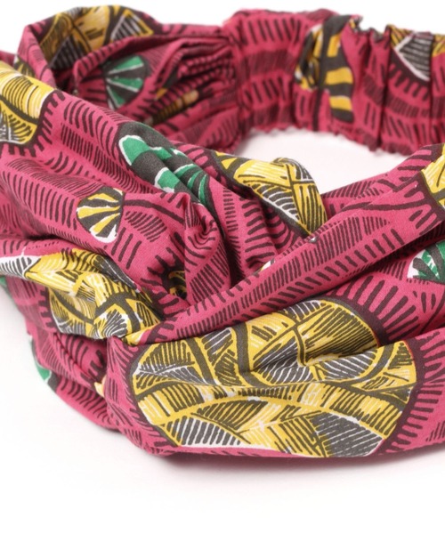 BAYFLOW（ベイフロー）の「[リゾートやフェスに!]【Asante sana】ターバン（ヘアバンド・レディース・ブルー/ピンク/レッド/イエロー・0）」の16枚目の写真