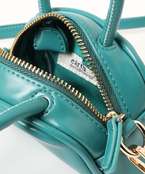 earth music&ecology（アースミュージックアンドエコロジー）の「miniminiボストンバッグ（エコバッグ/サブバッグ・レディース・ブラック/ブルーグリーン/イエロー/オフホワイト・FREE）」の20枚目の写真