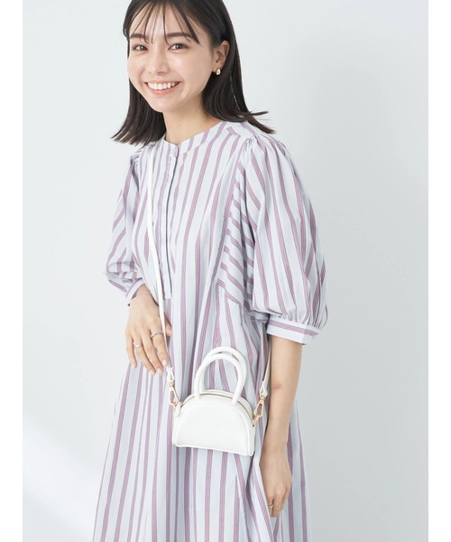 earth music&ecology（アースミュージックアンドエコロジー）の「miniminiボストンバッグ（エコバッグ/サブバッグ・レディース・ブラック/ブルーグリーン/イエロー/オフホワイト・FREE）」の16枚目の写真