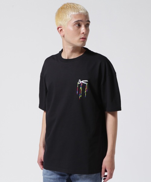 Tシャツ・カットソー CHECK TAPE T-SHIRT Junya Watanabe MAN eYe T-Shirt in Black | SVD