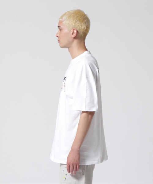デンハム　Tシャツ DENHAM デンハム CUT THE LOGO TEE シザーロゴ Tシャツ 半袖T