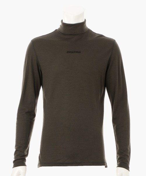 BRIEFING（ブリーフィング）の「【ブリーフィングゴルフ】MENS WOOL TURTLE NECK（ニット/セーター・メンズ・ブラック/グレー/ネイビー/オリーブ・M/L/XL/S）」の4枚目の写真