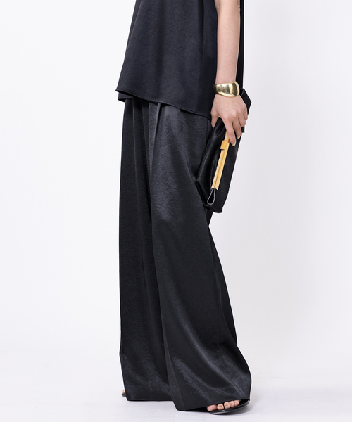 Minimal Satin パンツ（その他パンツ）｜Deuxieme Classe