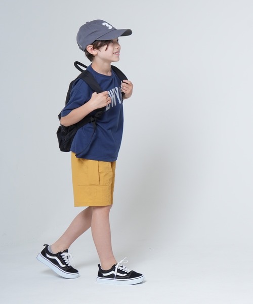 coca（coca）（コカ）の「キッズ　ワッシャーナイロンショートカーゴパンツ（カーゴパンツ・キッズ・マスタード/ブラック/ライトグリーン・110/120/130/140）」の10枚目の写真