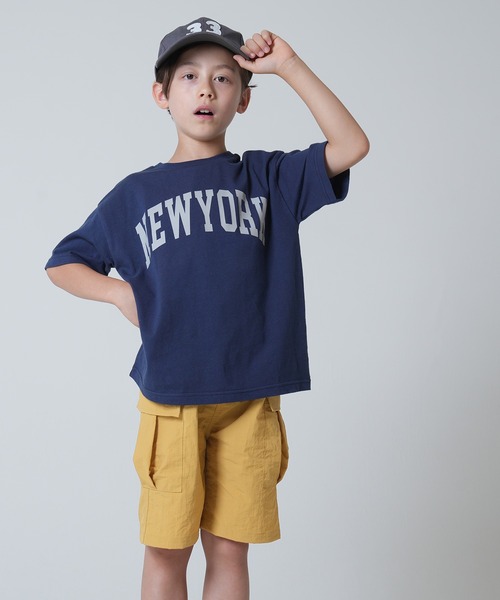 coca（coca）（コカ）の「キッズ　ワッシャーナイロンショートカーゴパンツ（カーゴパンツ・キッズ・マスタード/ブラック/ライトグリーン・110/120/130/140）」の9枚目の写真