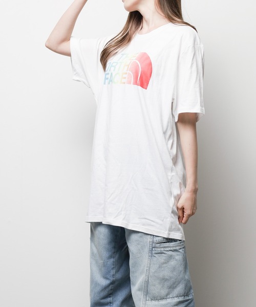 THE NORTH FACE(ザノースフェイス)の「【W】【it】【THE NORTH FACE】S/S HALF DOME TEE-ショートスリーブ ハーフドームTシャツ(Tシャツ/カットソー・レディース・ホワイト系・SMALL/MEDIUM/LARGE/X-LARGE)」の6枚目の写真