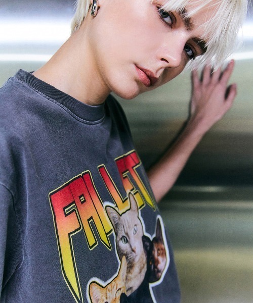 【FALLETT】Star Nero short sleeve t-shirt★送料・関税込 Fallett Nero Band Short Sleeve 4FK353 (Fallett/Tシャツ
