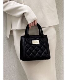 GYDA | キルティングBOX BAG(ハンドバッグ)