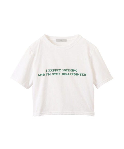 Ada.（エイダ）の「レタリングプリントクロップドTシャツ（Tシャツ/カットソー・レディース・グレー/ホワイト・FREE）」の21枚目の写真