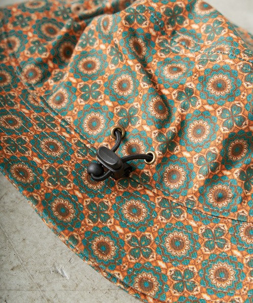 CIAOPANIC TYPY（チャオパニックティピー）の「バティック&ペイズリー柄バケットハット（ハット・メンズ・オレンジ/ブルー・ONE SIZE）」の12枚目の写真