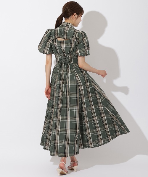 【アンドクチュール】コルセットシャツワンピース AND COUTURE（アンドクチュール）の「コルセットシャツ