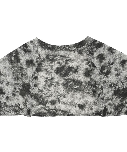 Figments（フィグメンツ）の「タイダイ柄サマーボレロカーデ（カーディガン/ボレロ・レディース・ブラック・FREE）」の6枚目の写真