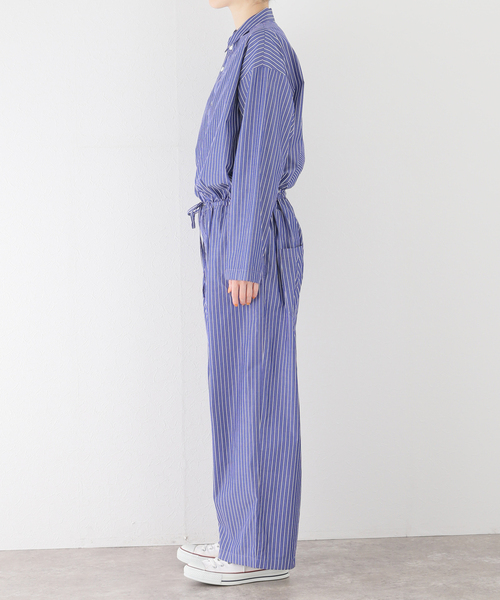 JOURNAL STANDARD LUXE ムジ ストライプ オールインワン セール】ムジ.ストライプ オールインワン（その他パンツ