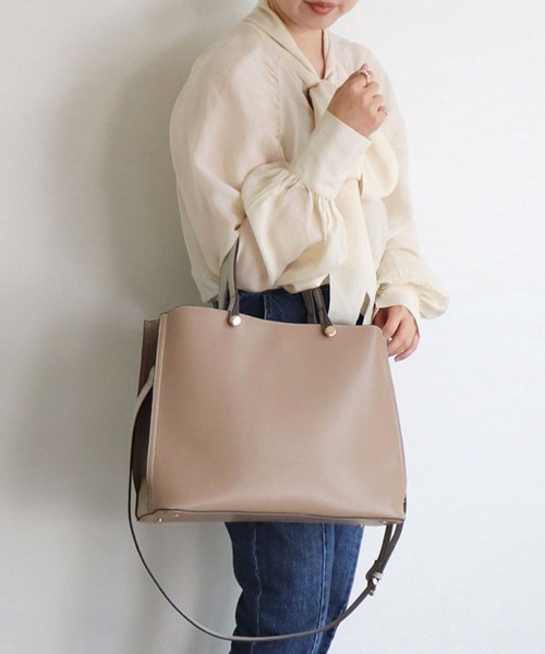 【セール】【MIAN】A4横型2Wayバッグ CLIVIA 2231-113-1（ハンドバッグ）｜MIAN （ミアン） 6,029円