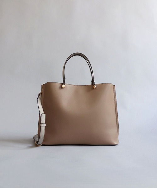 MIAN （ミアン）の「【MIAN】A4横型2Wayバッグ CLIVIA 2231-113-1（ハンドバッグ・レディース・モカ/ブラウン/ブラック/グレー/アイボリー・FREE）」の21枚目の写真