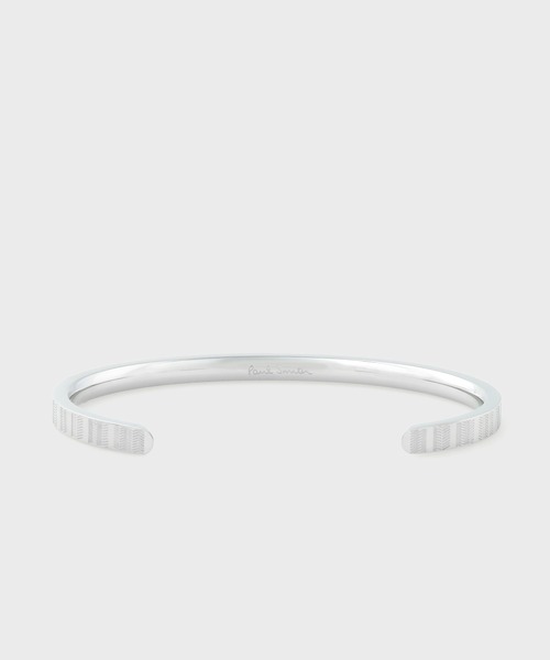 PaulSmith \"Shadow Stripe Emboss\" バングル Shadow Stripe Emboss バングル / Paul Smith | ファッション