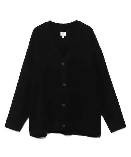 ＪＵＧＬＡＮＳ（ユグランス）の「Revo.　ワッフル編み　カーディガン（カーディガン/ボレロ・メンズ・グリーン/ブラック/オレンジ/グレー・L/M）」の22枚目の写真