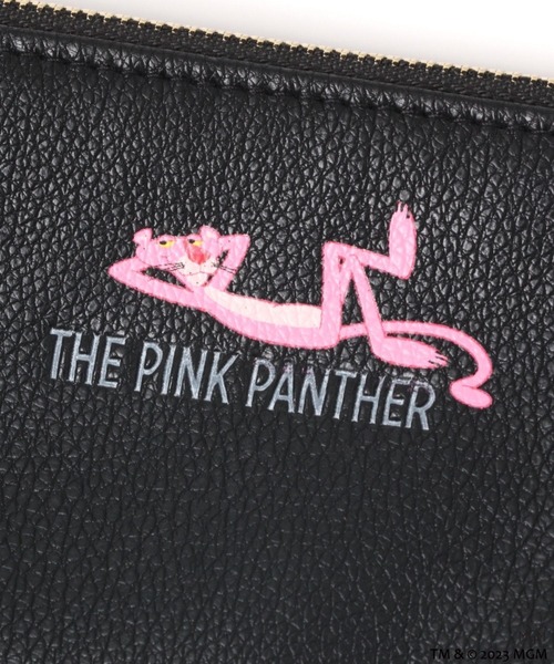 BAYFLOW（ベイフロー）の「[上品な質感♪]【PINK PANTHER(ピンクパンサー)×BAYFLOW】ペンケース（ステーショナリー・レディース・ブラック/ベージュ・0）」の6枚目の写真