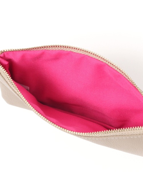 BAYFLOW（ベイフロー）の「[上品な質感♪]【PINK PANTHER(ピンクパンサー)×BAYFLOW】ペンケース（ステーショナリー・レディース・ブラック/ベージュ・0）」の12枚目の写真