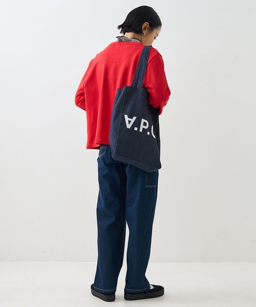 FREAK'S STORE（フリークスストア）の「TOWN CRAFT × FREAK'S STORE/タウンクラフト 別注 コンパクト カーディガン（カーディガン/ボレロ・レディース・ブラウン/その他13/ピンク/ブラック/ナチュラル・ﾌﾘ-）」の17枚目の写真