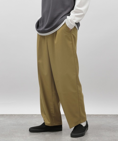 LABROS ワイドパンツ LAKOLE（ラコレ）の「SMOOTH TRワイドパンツ / 966572（その他パンツ