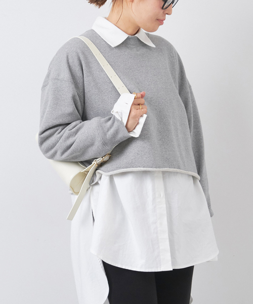 Deuxieme Classe（ドゥーズィエムクラス）の「Cropped スウェット プル