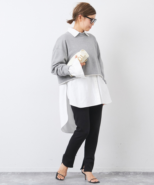 Deuxieme Classe（ドゥーズィエムクラス）の「Cropped スウェット プル