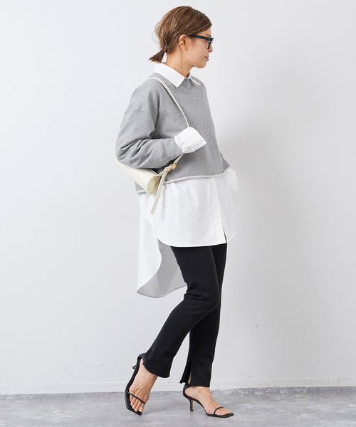 Deuxieme Classe（ドゥーズィエムクラス）の「Cropped スウェット プル